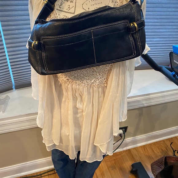 Sondra Roberts Leather Handbag - Picture 1 of 7